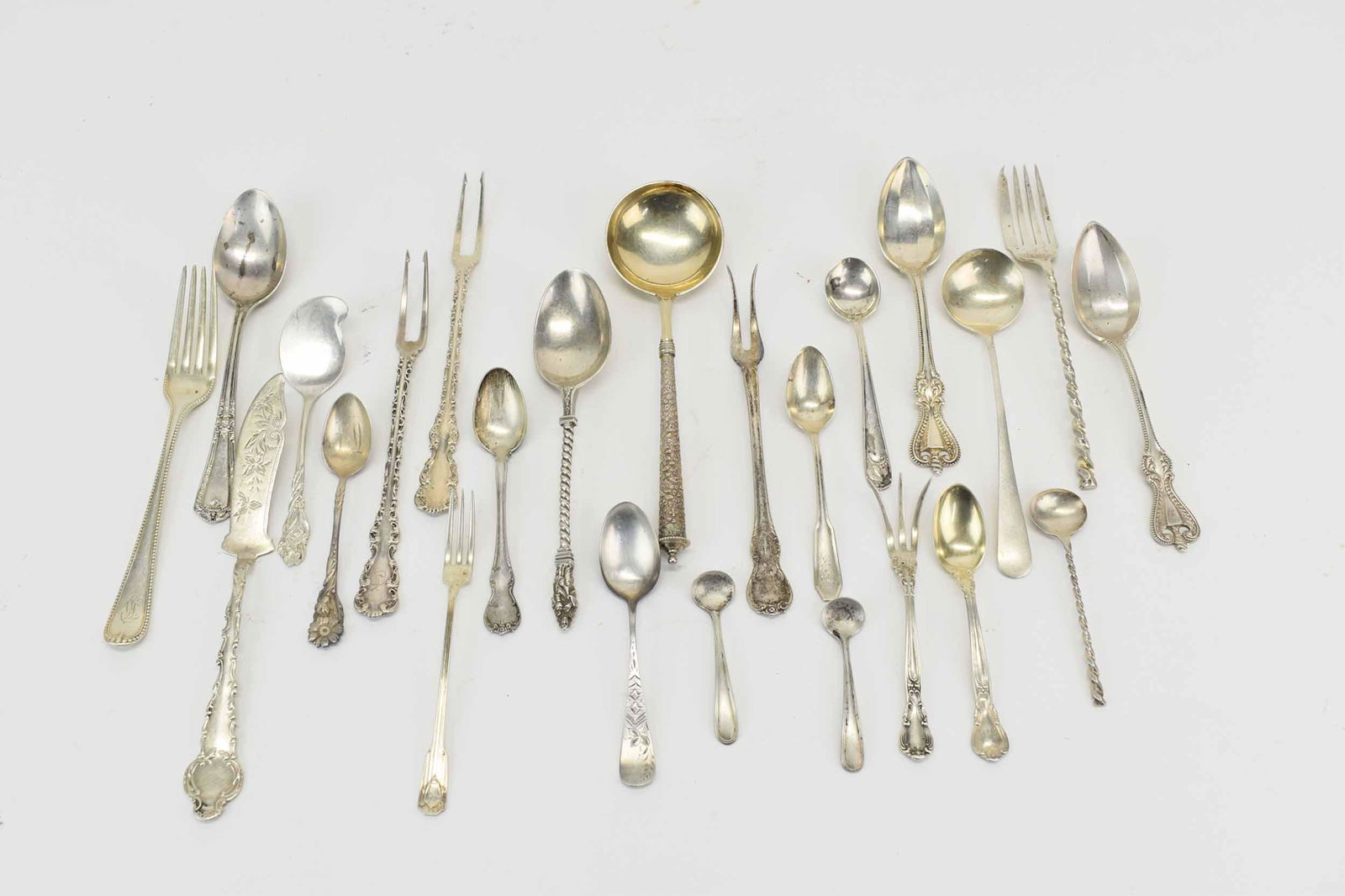Group of Assorted Sterling Silver Flatware (1 of 10)