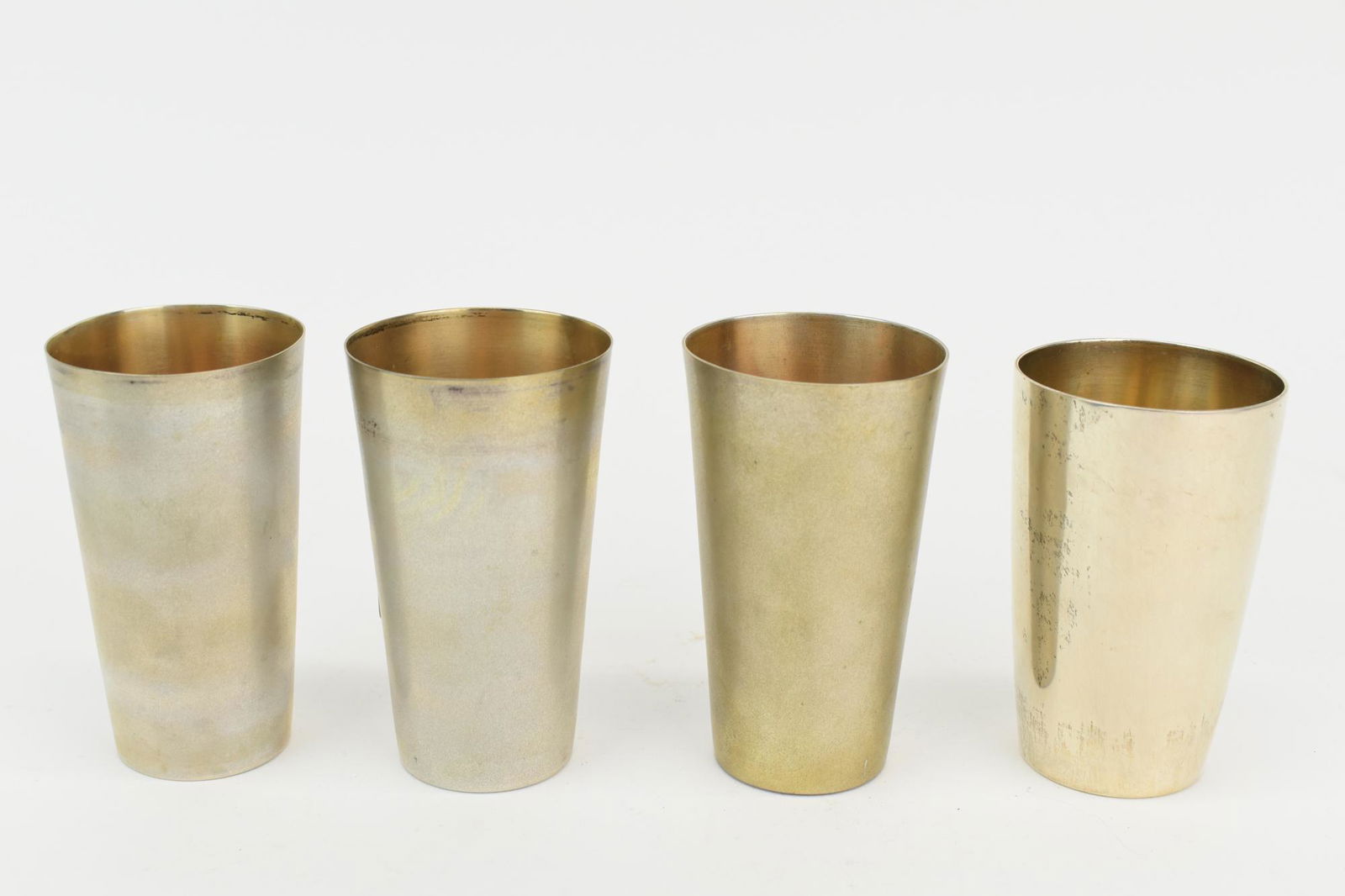 Set of Three Continental Silver Beakers (1 of 6)