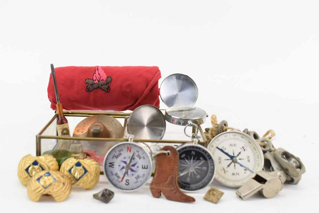Cub Scouts Accessories with Compasses and Pulleys (1 of 3)