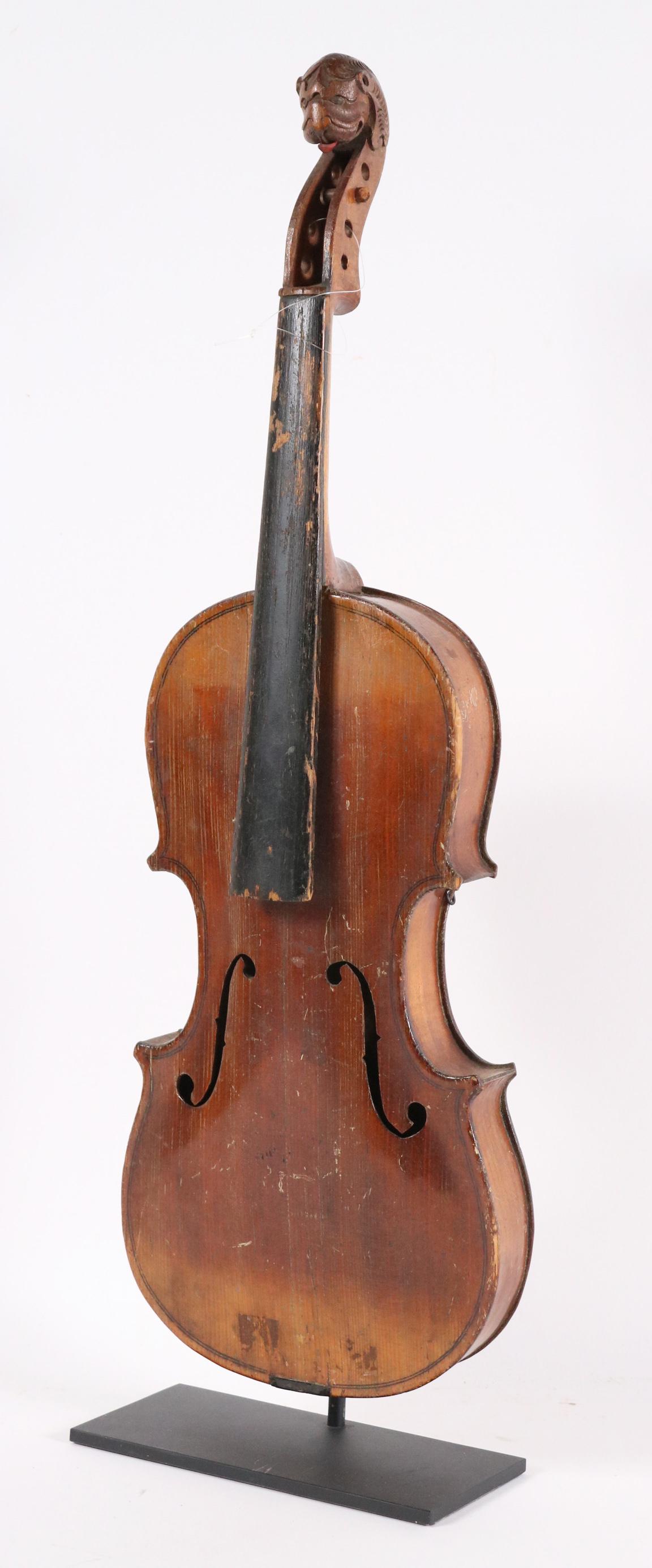 German Lion Headed Violin of American Interest (1 of 6)