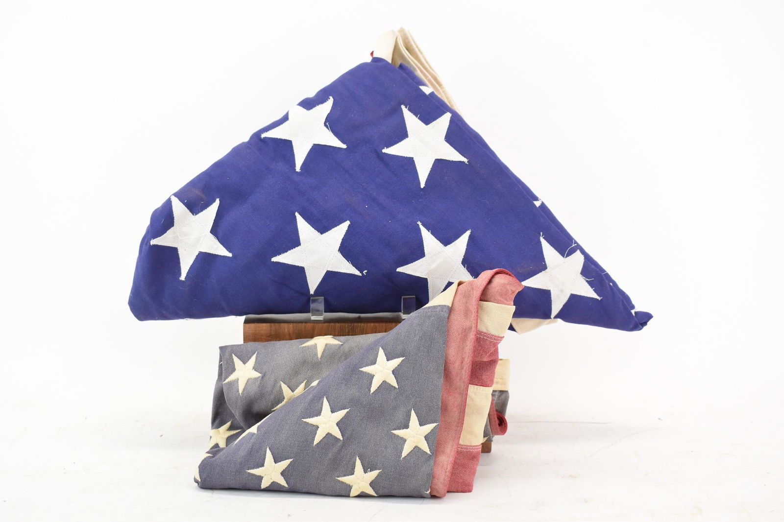 Two American Flags (1 of 5)