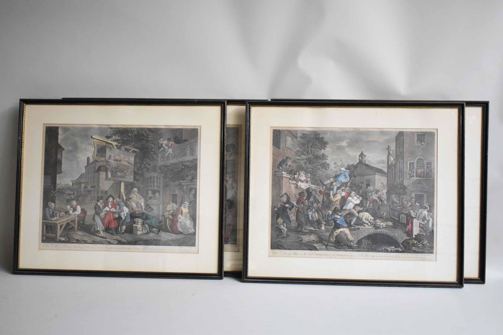 Four William Hogarth Engravings (1 of 20)