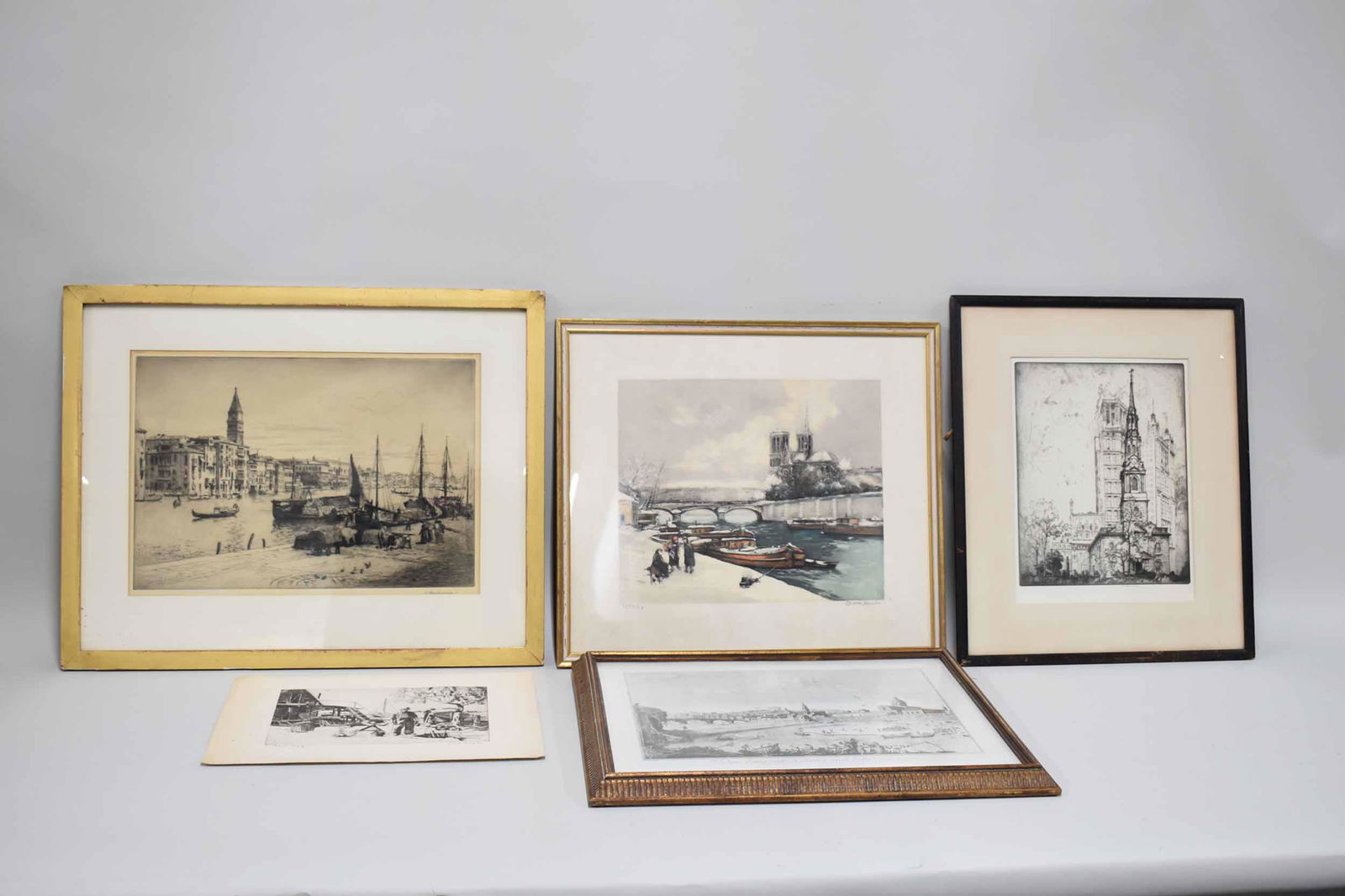 Group of Assorted Etchings and Lithographs (1 of 6)