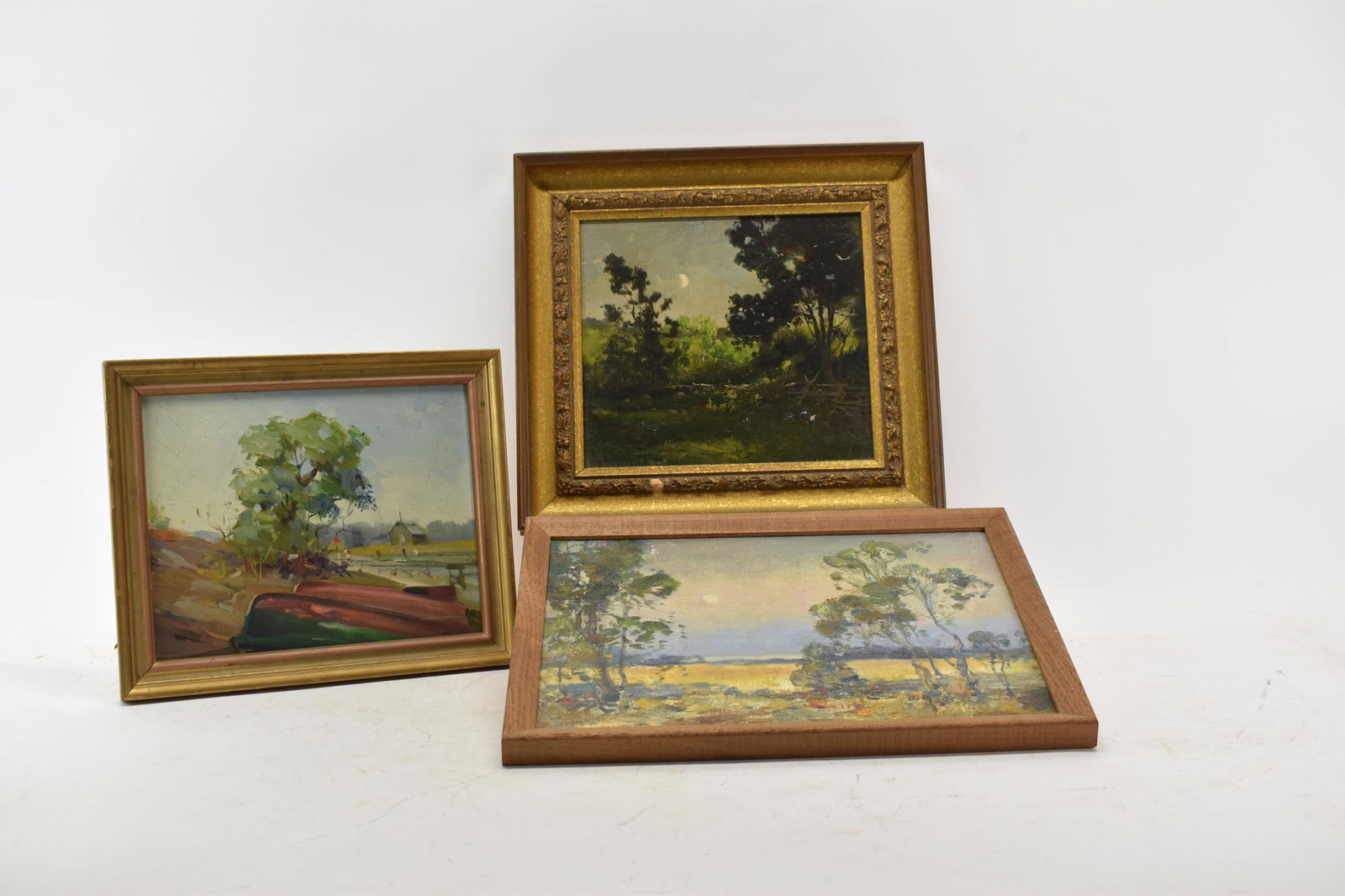 Three Landscape Paintings (1 of 6)