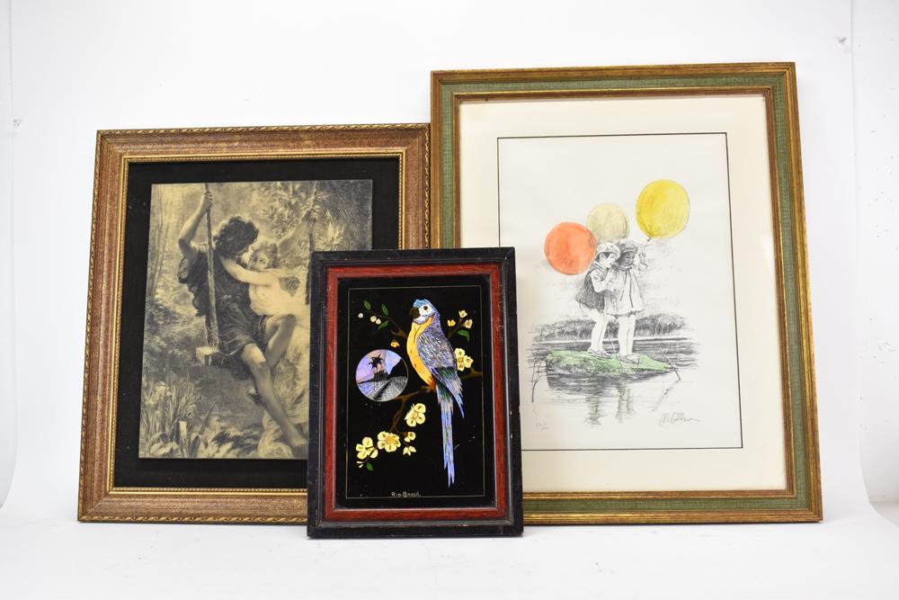 Mildred Goldman Lithograph of Children (1 of 6)