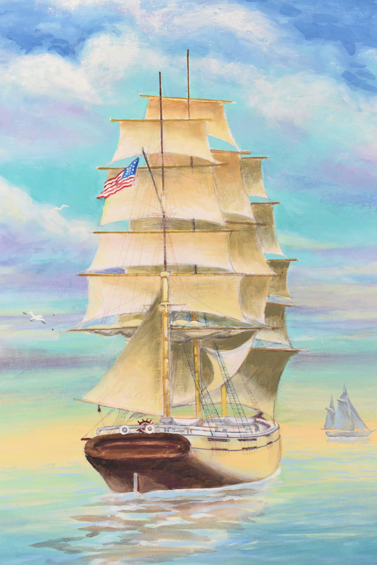 Karl Egge Oil on Canvas on Artist Board (1 of 5)