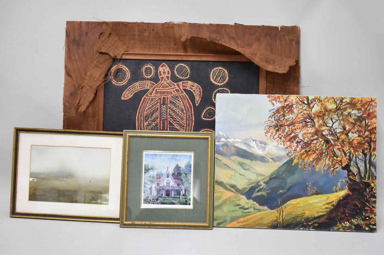 Group of Four Assorted Art Works (1 of 8)