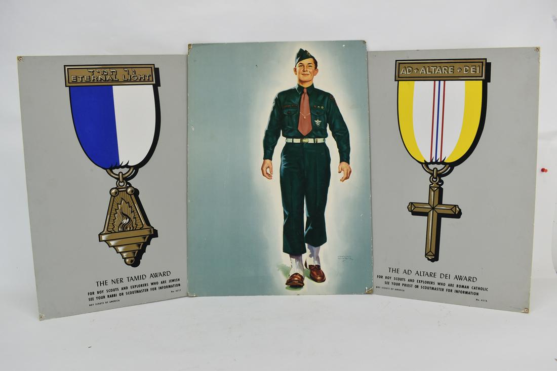 Group of Boy Scouts Advertising Posters (1 of 4)
