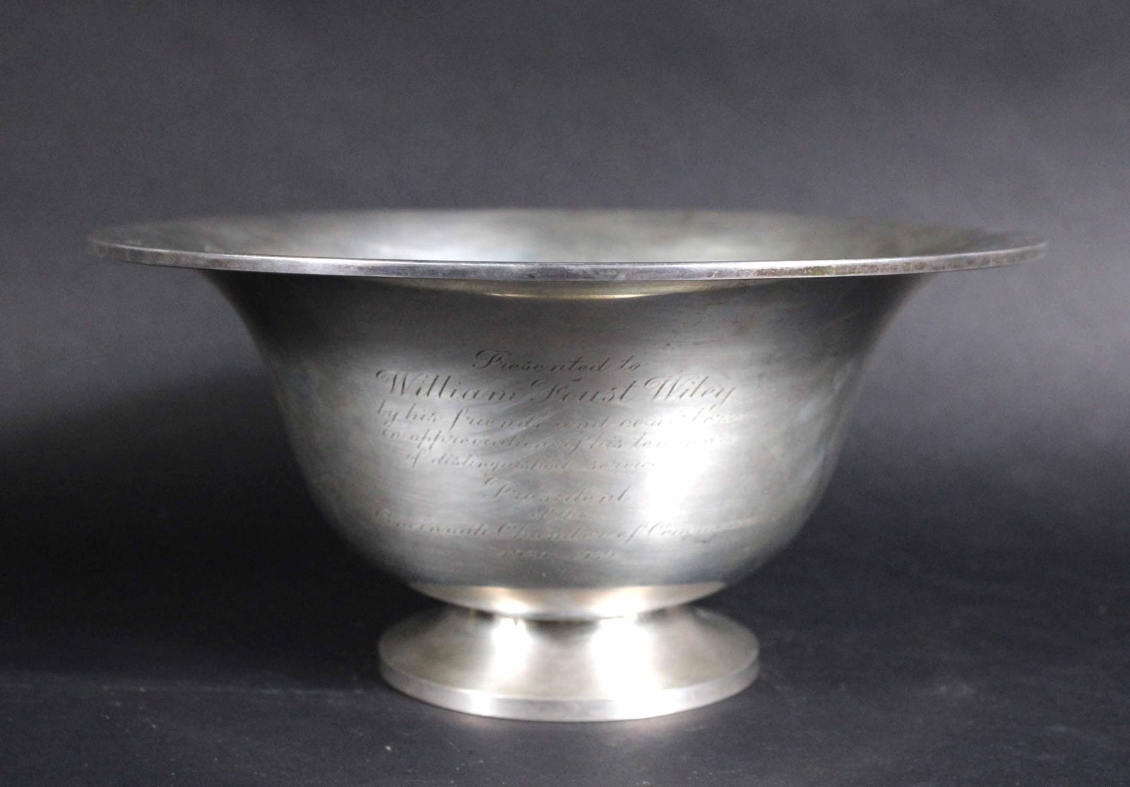 Dominick & Haff Sterling Silver Circular Bowl (1 of 10)