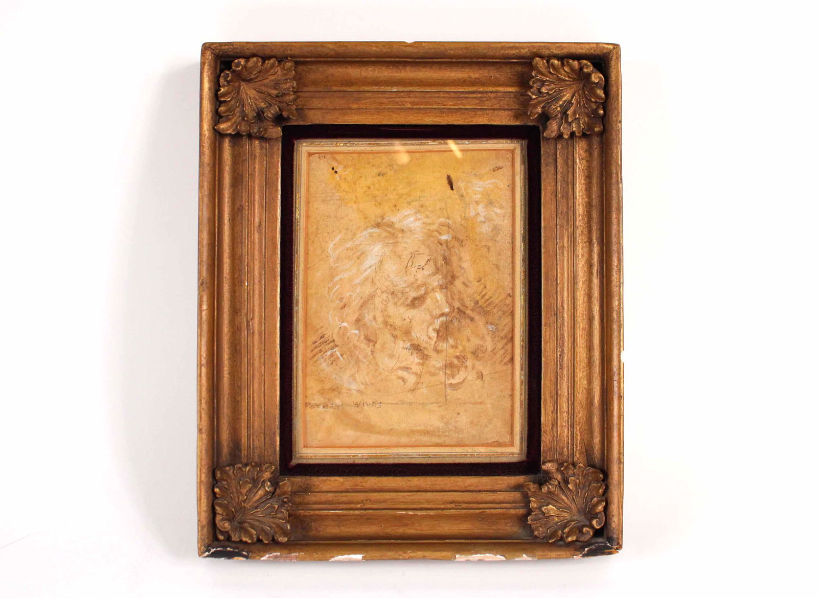 Attrib. to Giovani Castiglione, Head of a Fury (1 of 6)