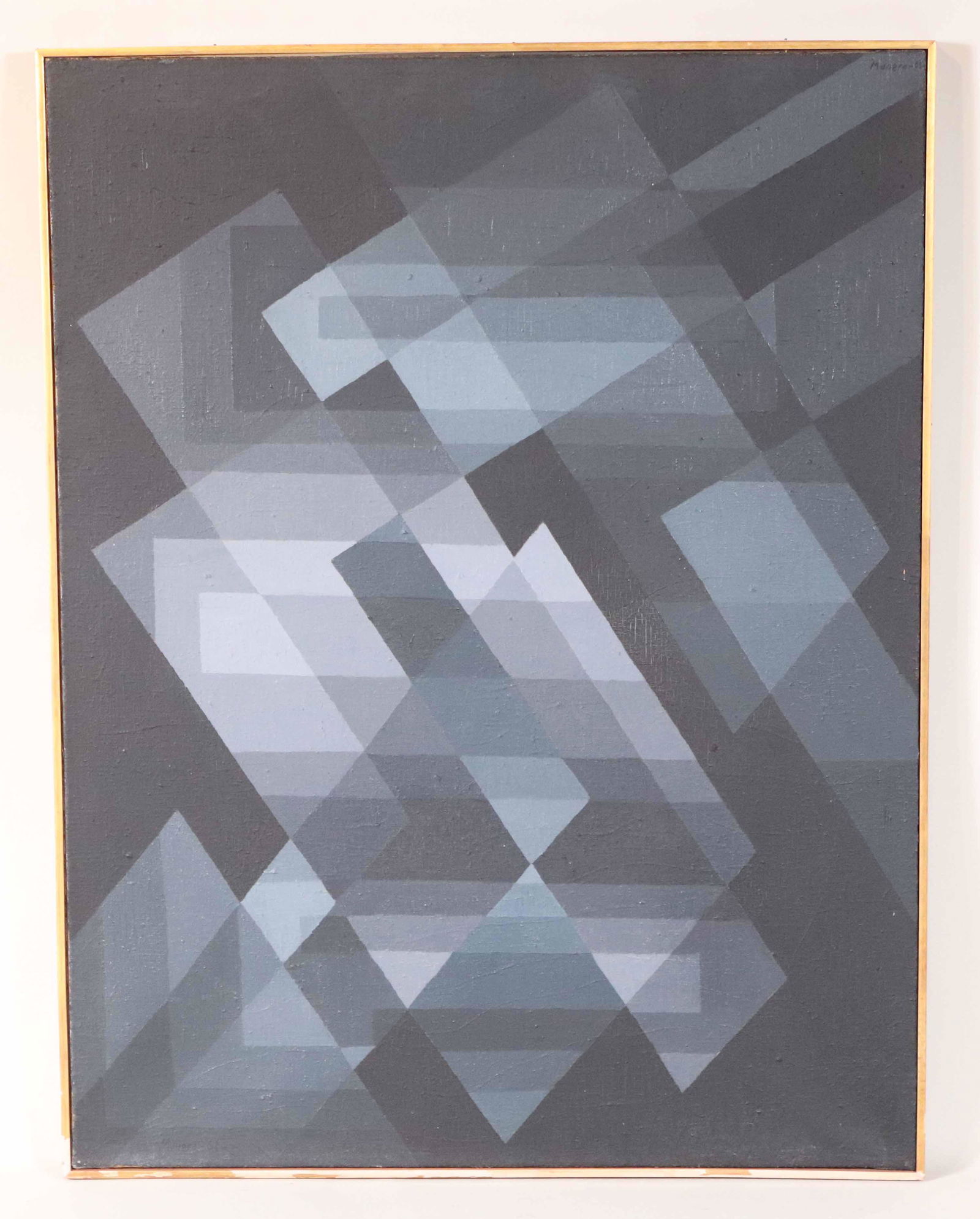 Juan Puig Manera, Abstract Oil on Canvas (1 of 12)