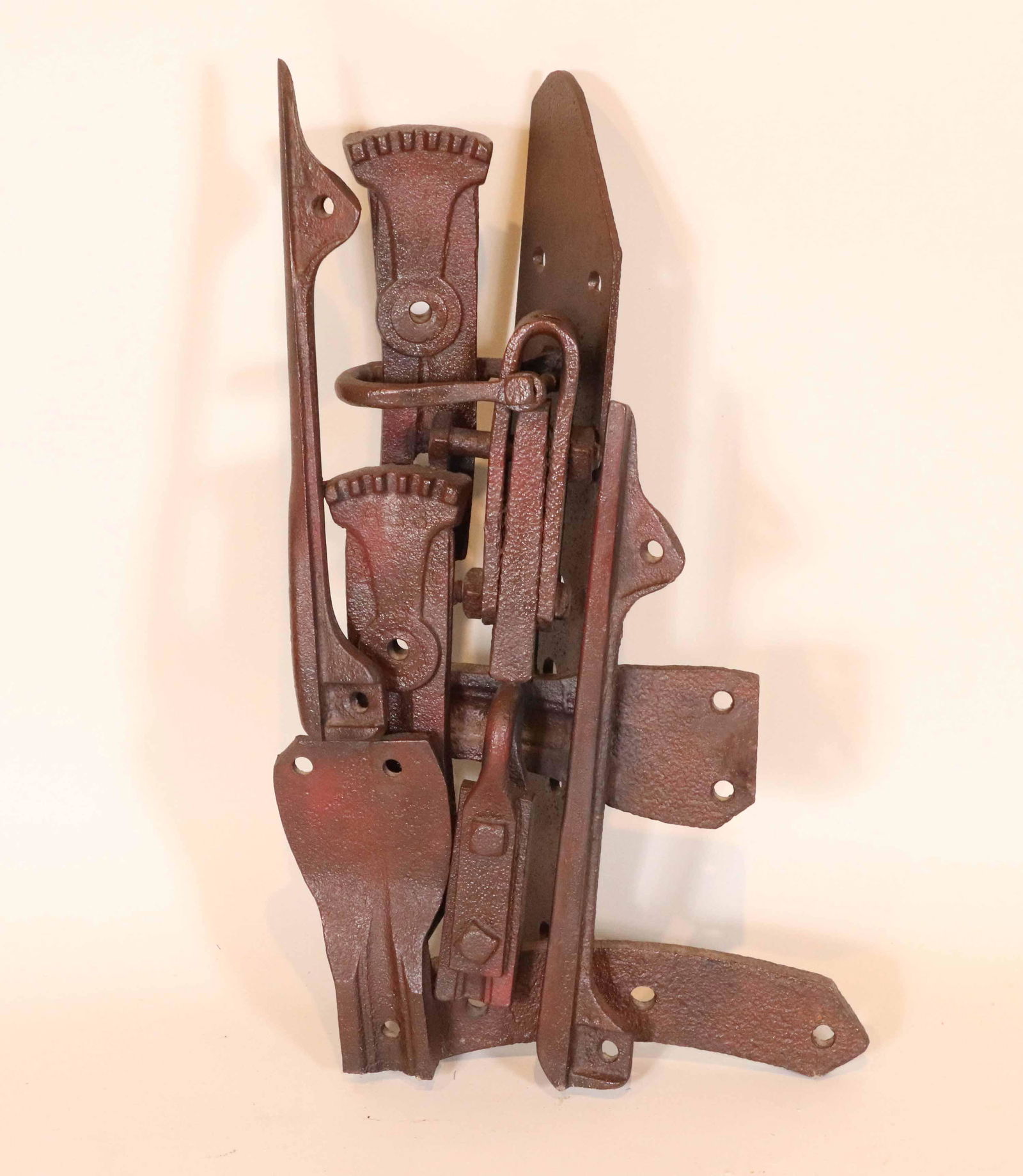 John Stritch, Iron Sculpture, 'Temple' (1 of 7)