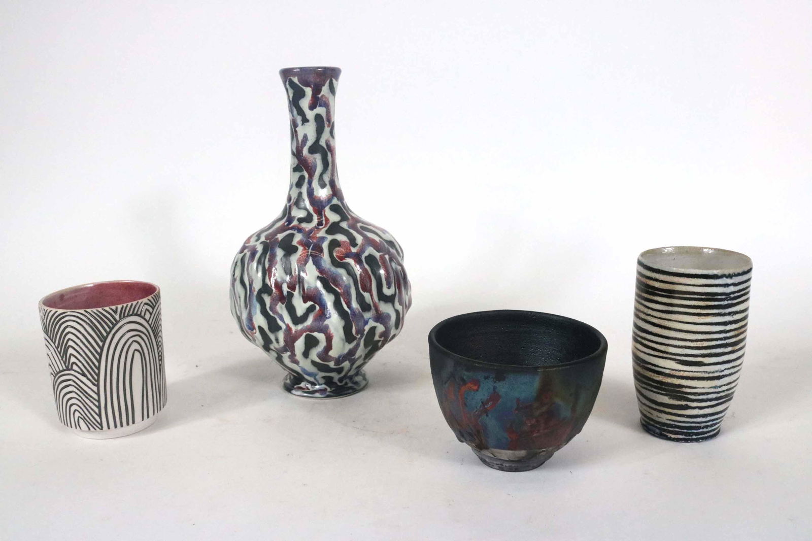 Group of Four Ceramic Vessels (1 of 14)