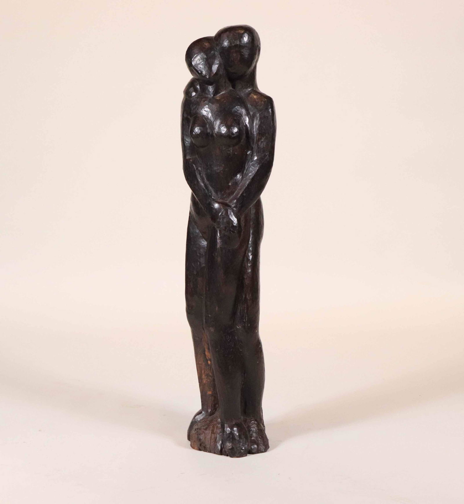 French Carved Wood Figural Sculpture (1 of 10)