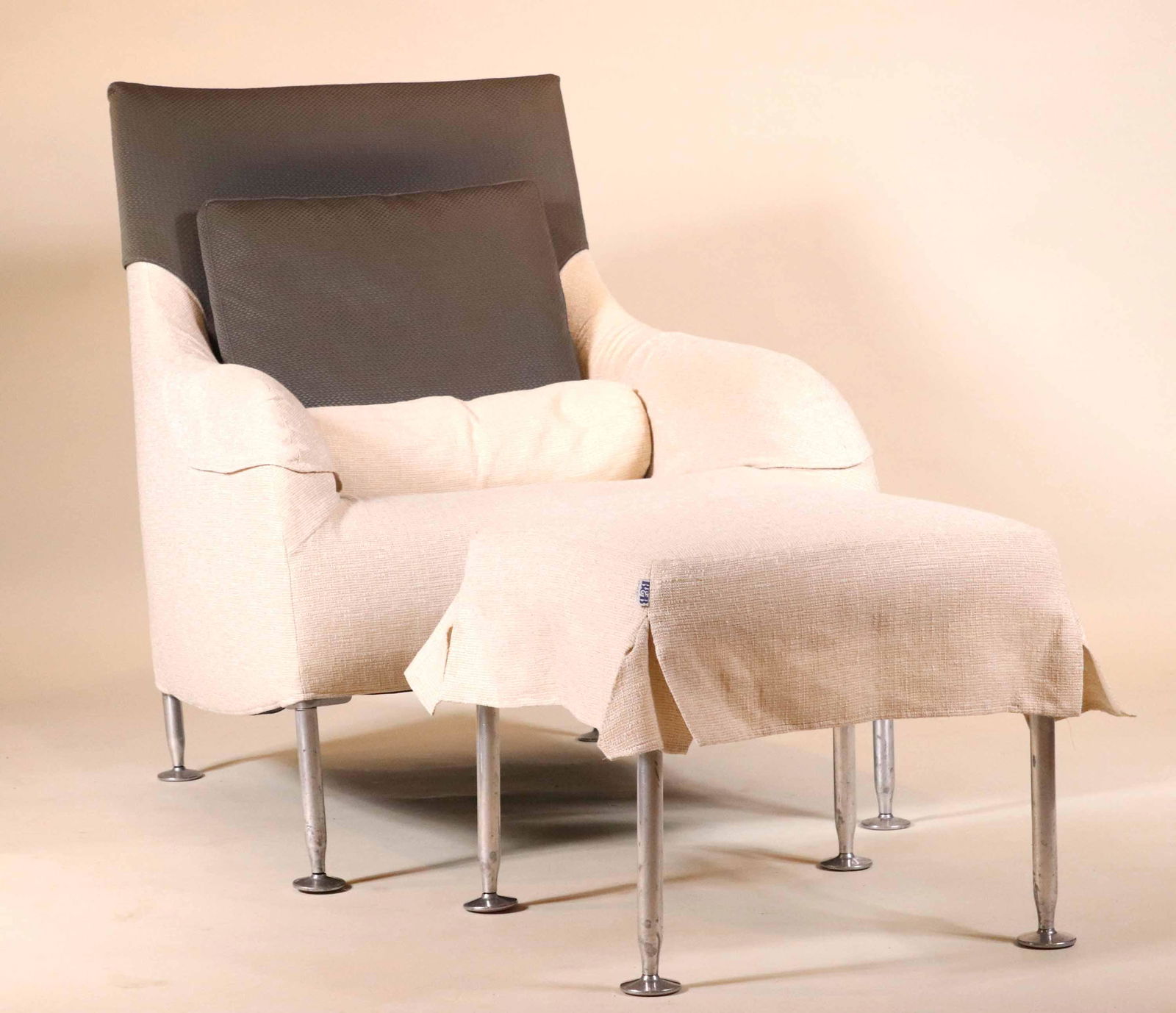 Antonio Citterio "Harry" Chair and Ottoman (1 of 12)