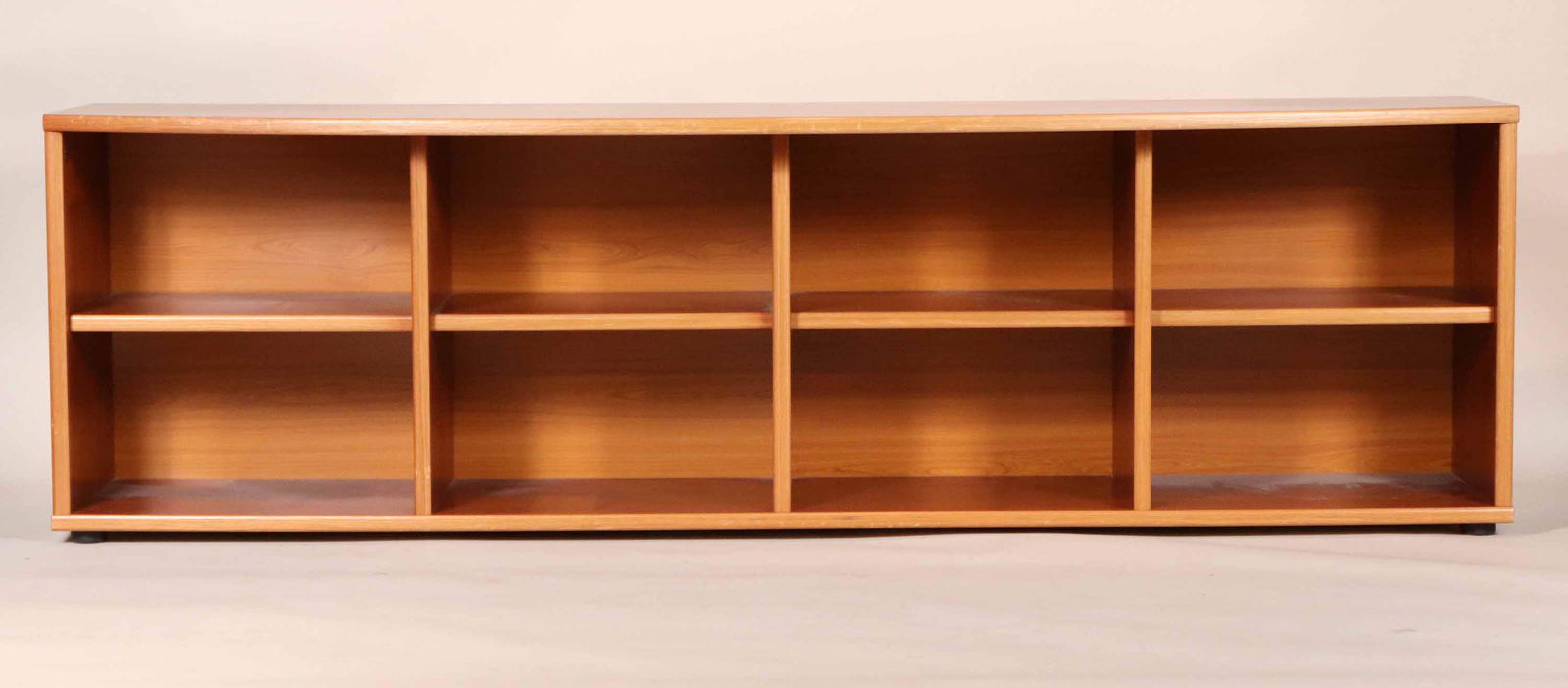 Modern Cherrywood Veneered Low Cabinet (1 of 10)