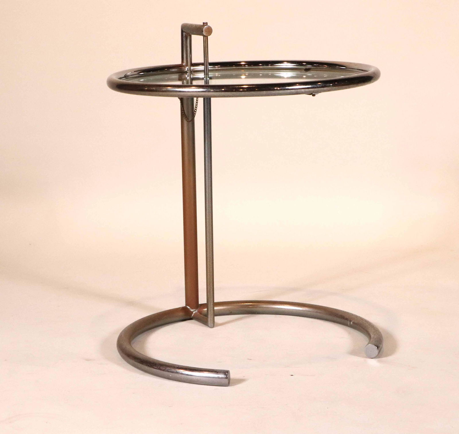 Eileen Grey Chrome and Glass Smoking Table (1 of 7)