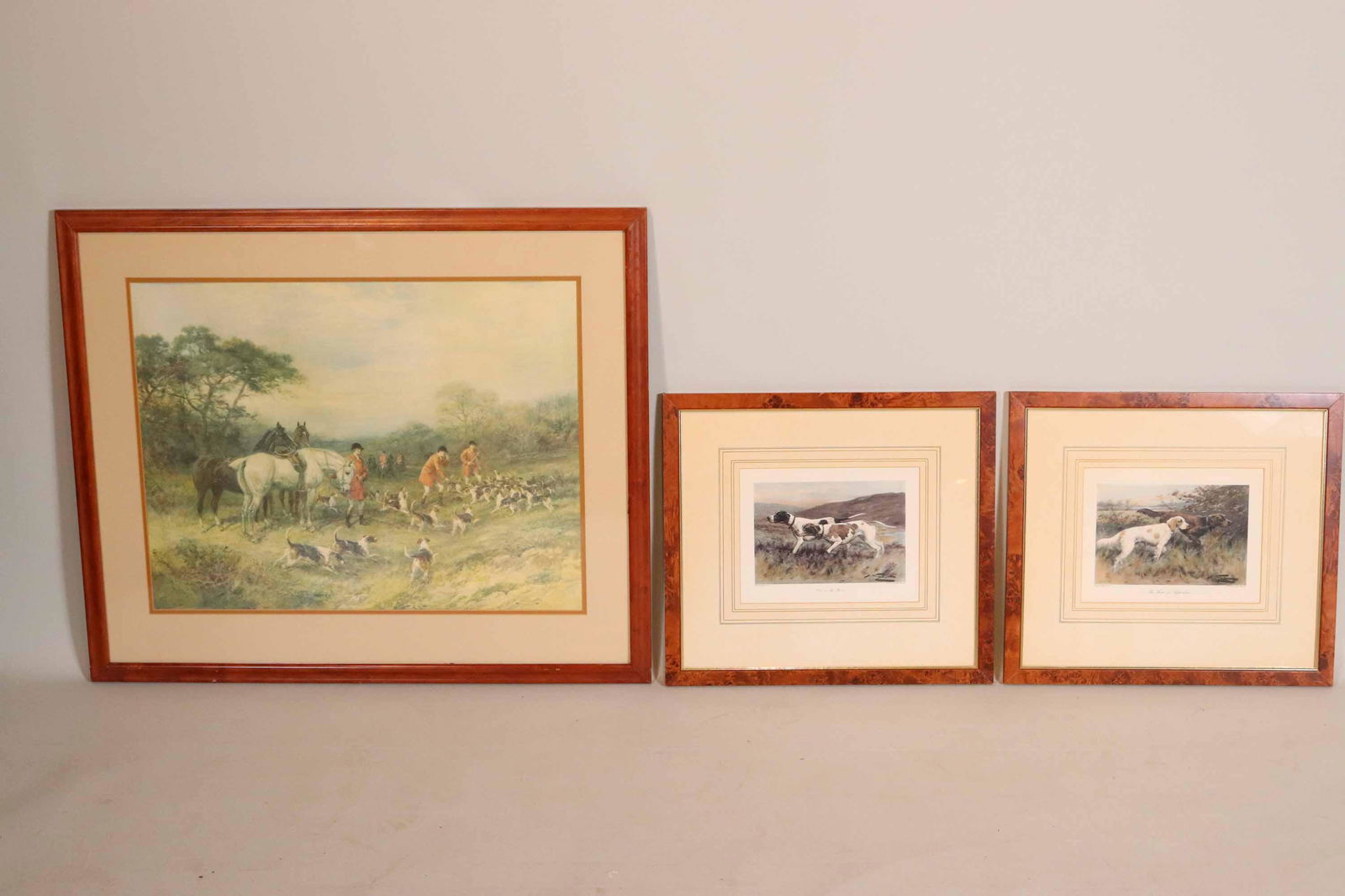 Two Dog Prints After George Wright (1 of 10)