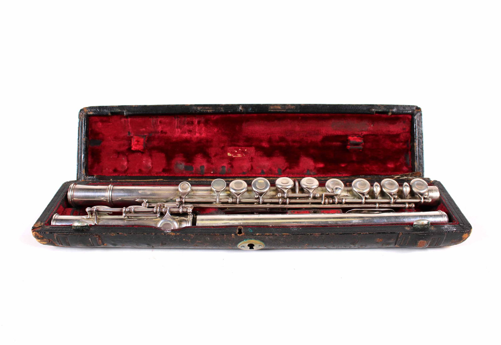 Geo. W. Haynes Inc. Silver Flute in Case (1 of 5)