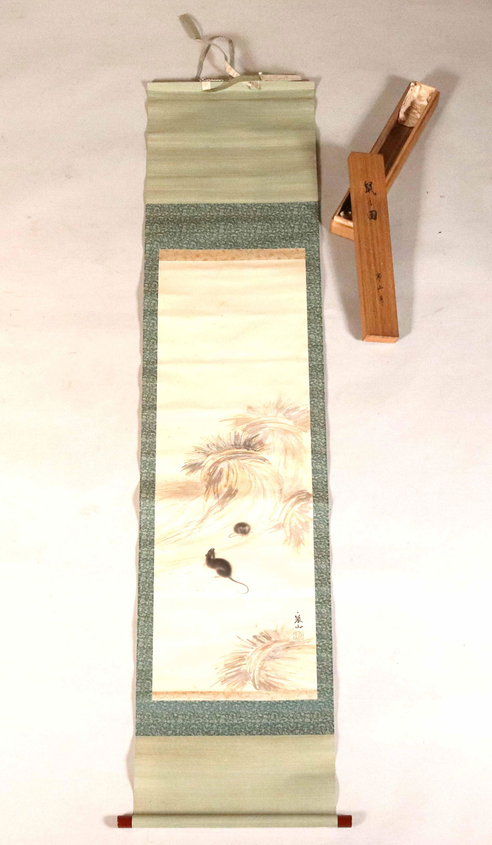 Japanese Scroll Painting of Rats (1 of 15)