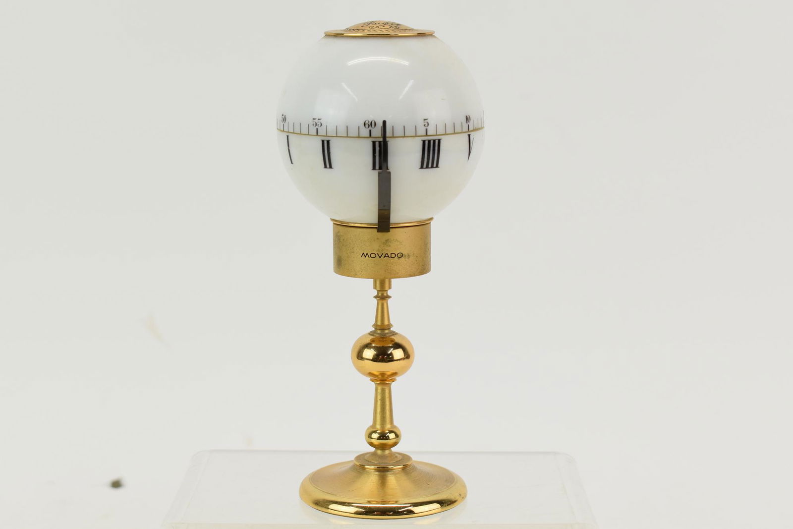 Movado Tempus Fugit 8 Day Brass Globe Clock (1 of 5)