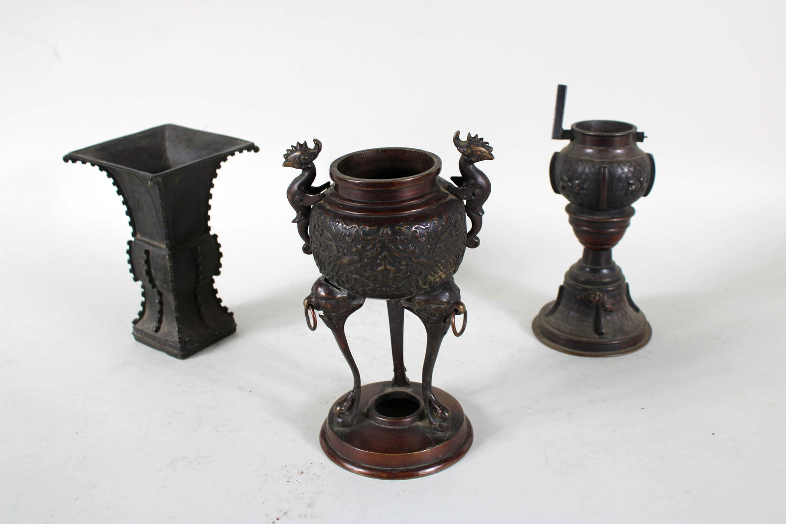 Three Asian Bronze Vessels (1 of 17)