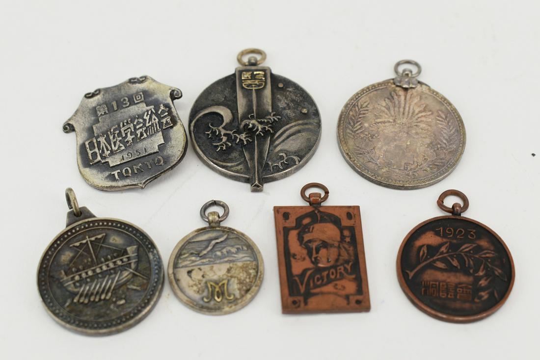 Assorted Vintage Japanese Medallion Pendants (1 of 9)