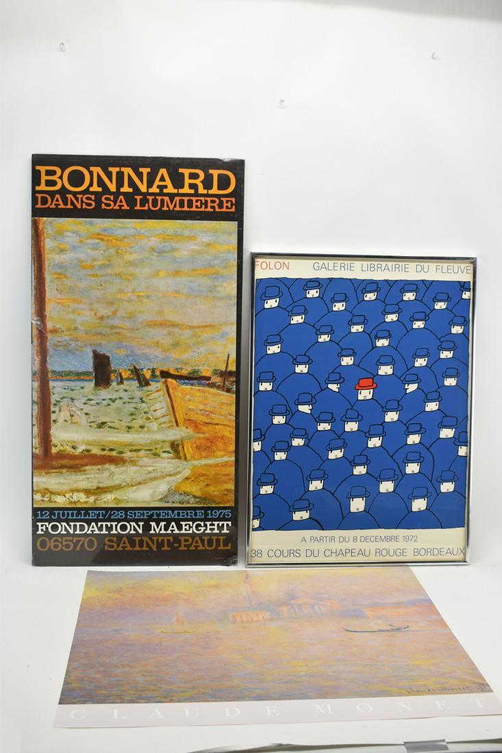 Three Assorted Exhibit Posters (1 of 7)