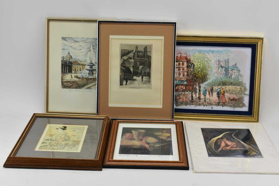 Seven Assorted Art Works (1 of 11)