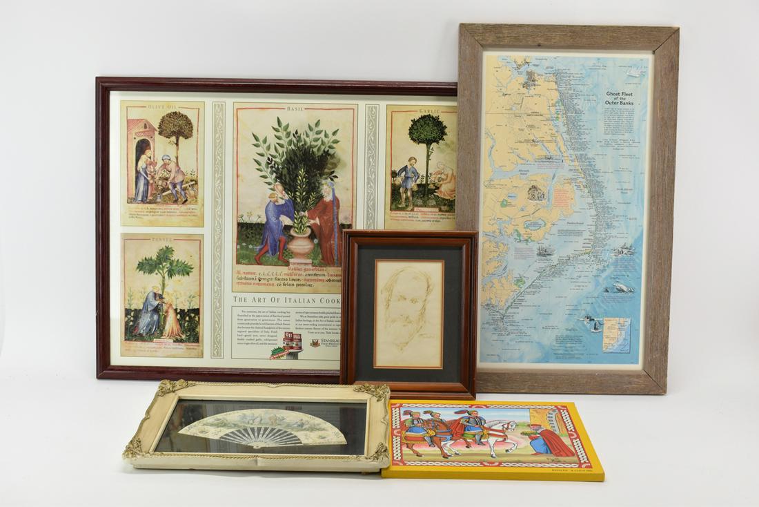 Eight Assorted Art Works and Books (1 of 11)