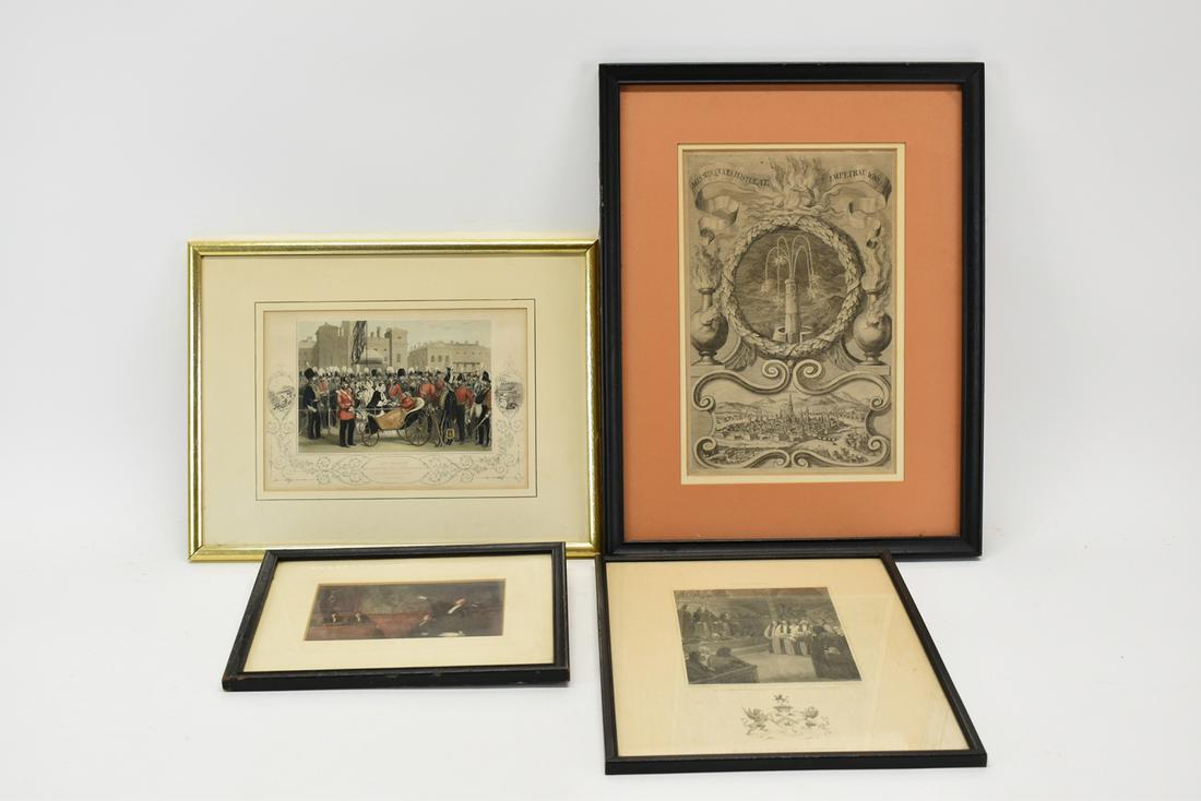 Group of Three Assorted Etchings (1 of 8)