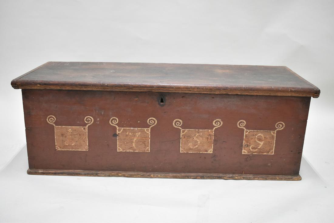 Antique Country Blanket Chest (1 of 11)