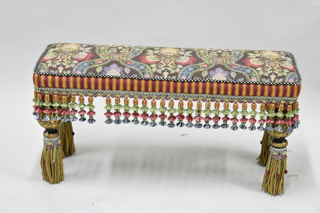 MacKenzie-Childs Upholstered Bench (1 of 6)