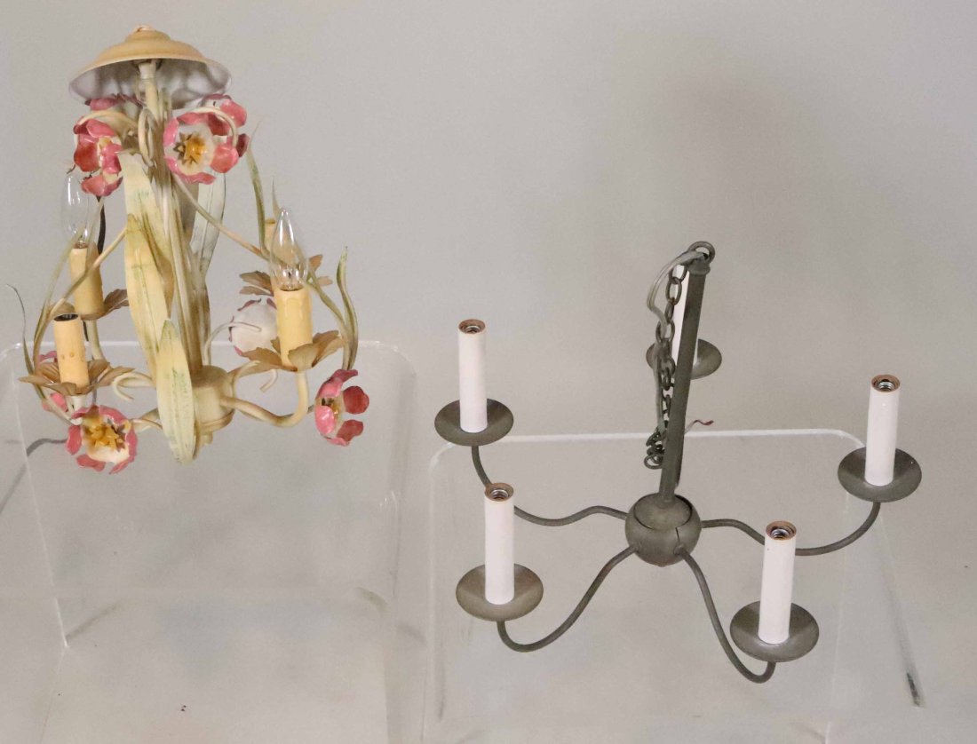 Two Hanging Light Fixtures (1 of 5)