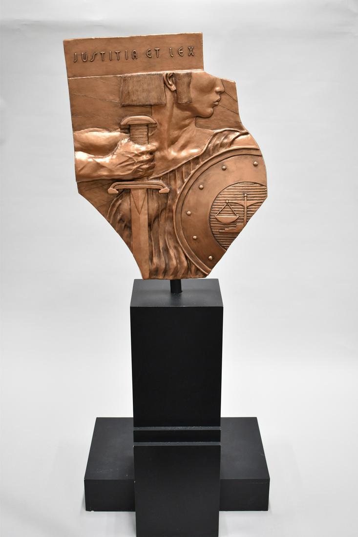 Modern Composition Justice Sculpture (1 of 5)