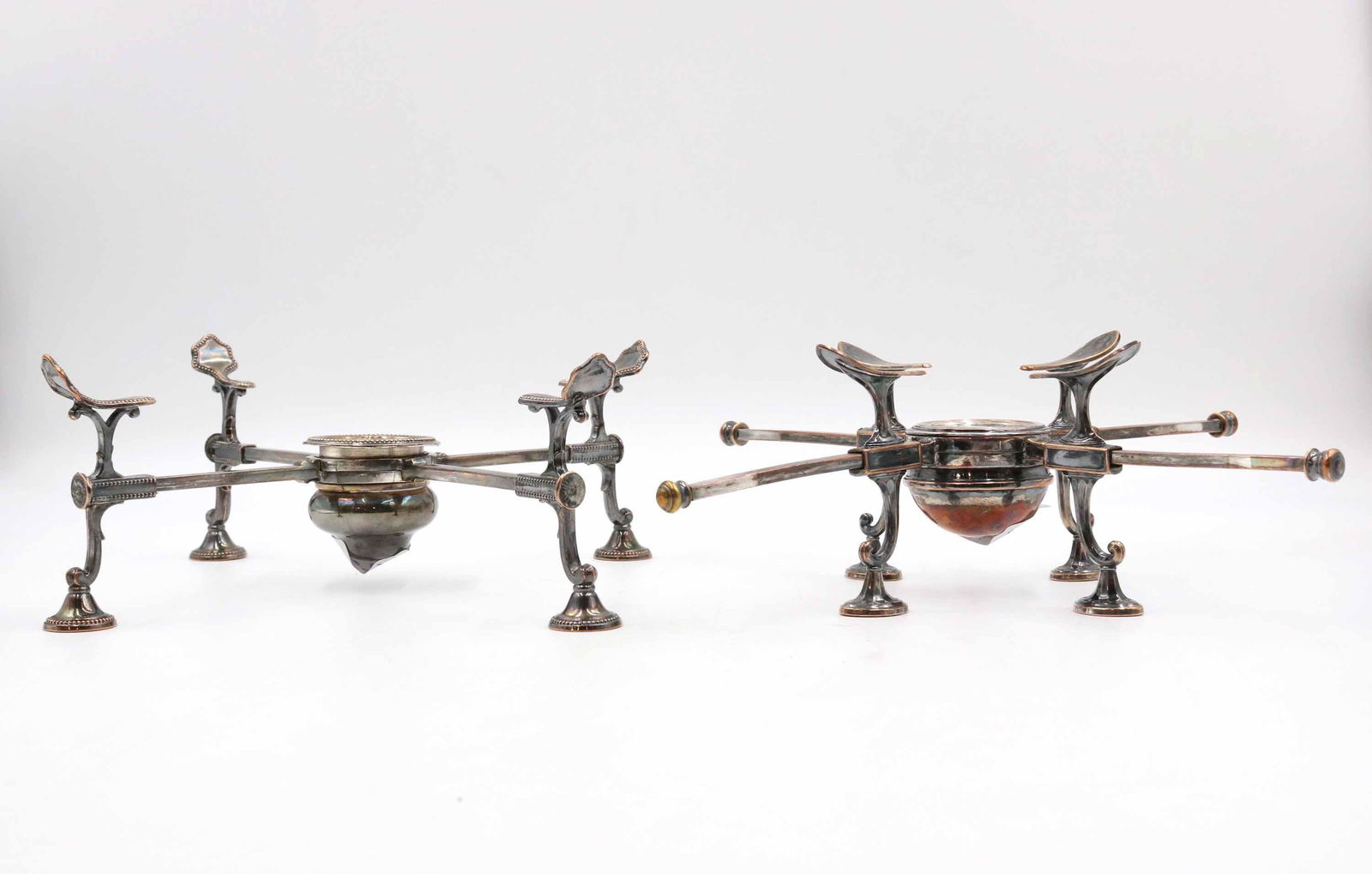 Two Vintage Silver Plated Dish Crosses (1 of 4)