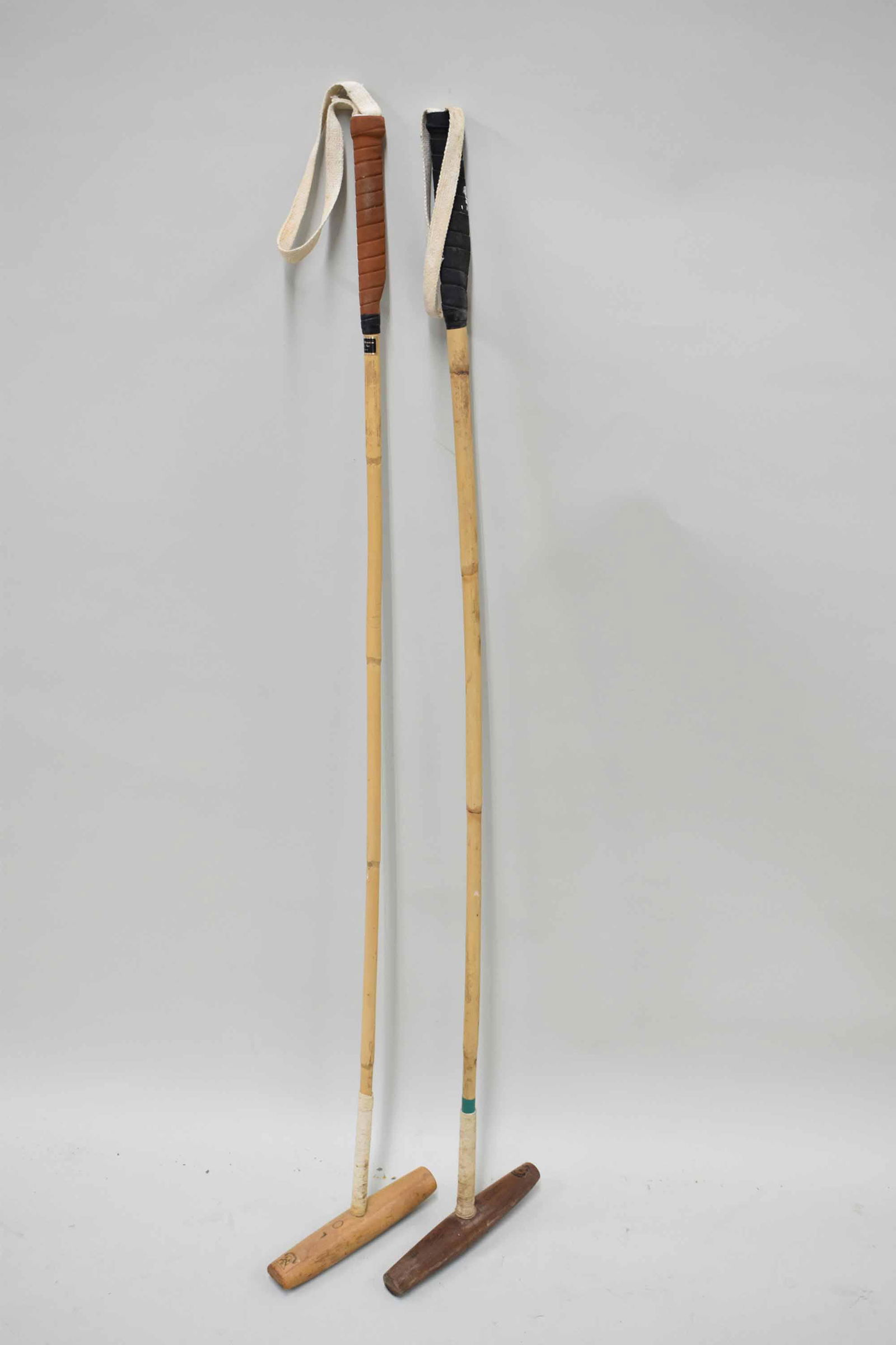 Two Vintage Bamboo Shaft Polo Mallets (1 of 9)