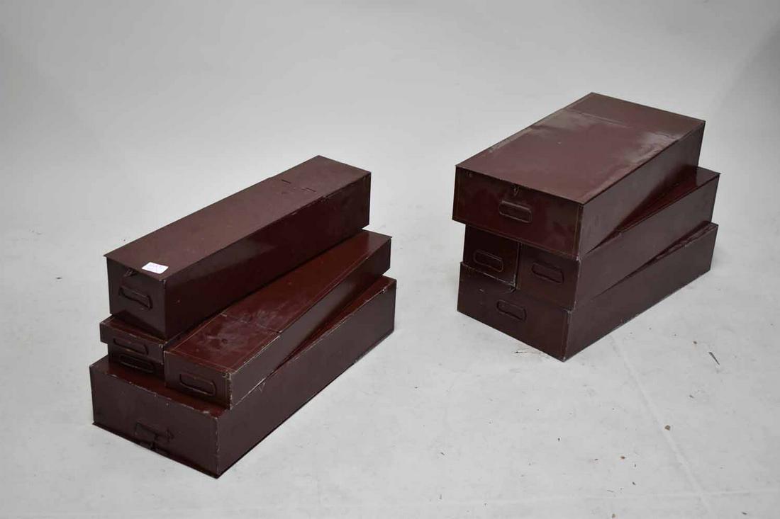 Nine Assorted Safe Deposit Boxes (1 of 4)