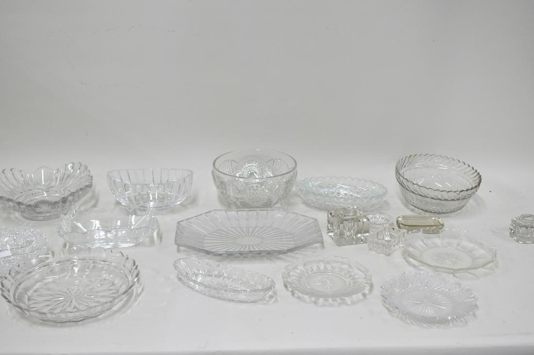 Assorted Colorless Glass Bowls and Dishes (1 of 5)