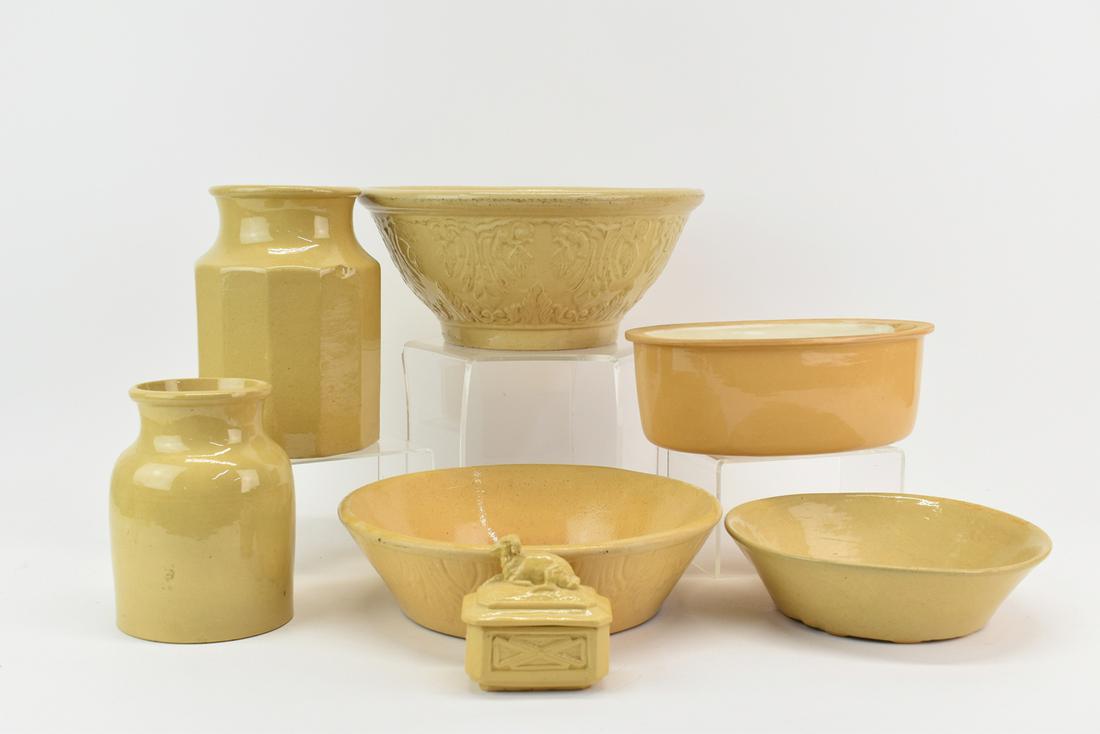 Group of Assorted Yellowwares (1 of 7)
