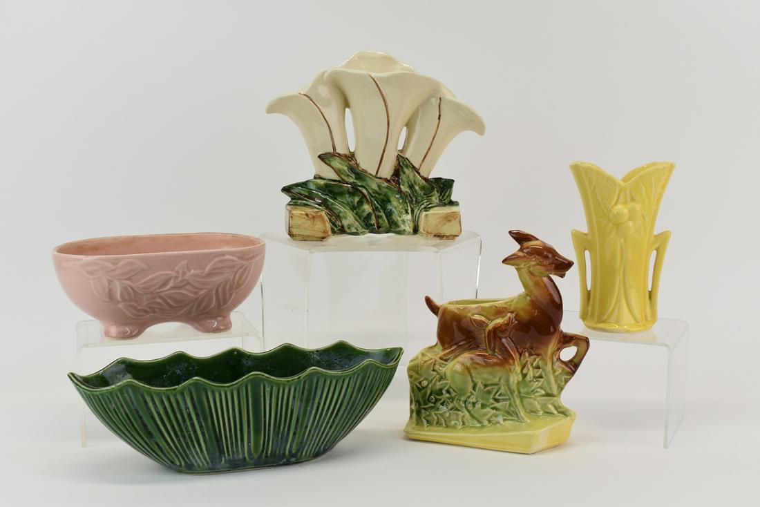 Three McCoy Pottery Pieces (1 of 8)