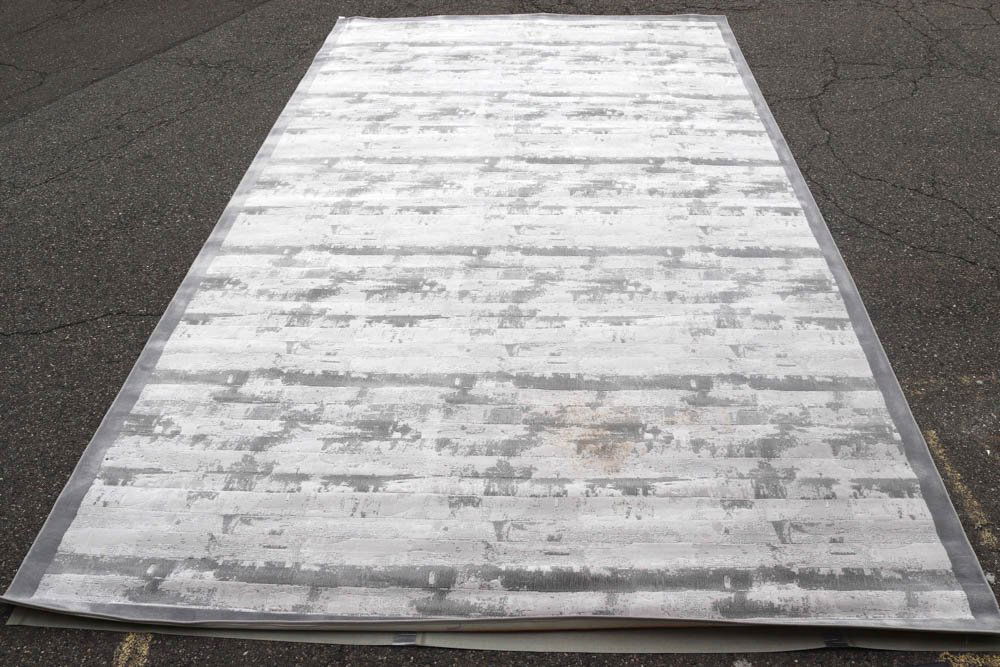 Modern Room Size Gray Carpet (1 of 11)