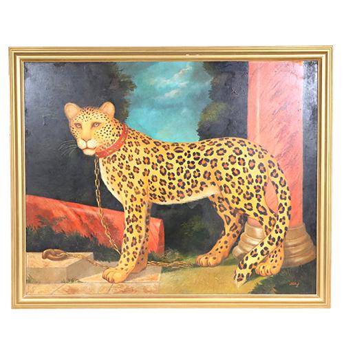 William Skilling, Oil on Canvas, Leopard (1 of 13)