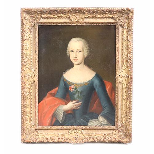 British School, Oil on Canvas, Portrait of a Lady (1 of 11)