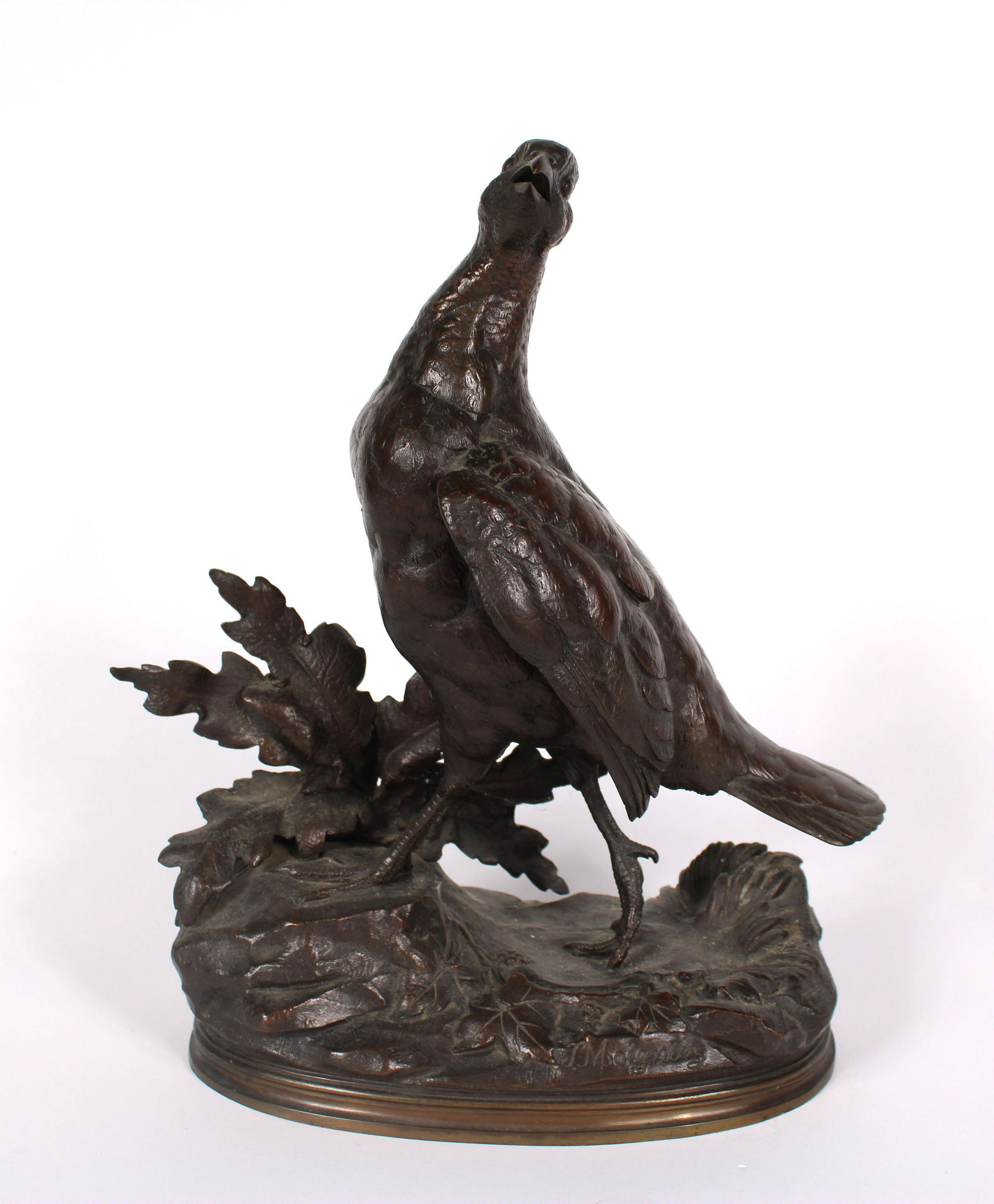 Jules Moigniez, Cast Bronze Partridge Sculpture (1 of 13)