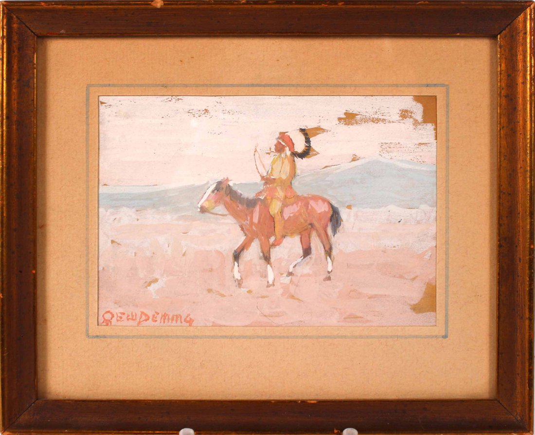 Edwin Willard Deming, Chief on Horseback (1 of 5)