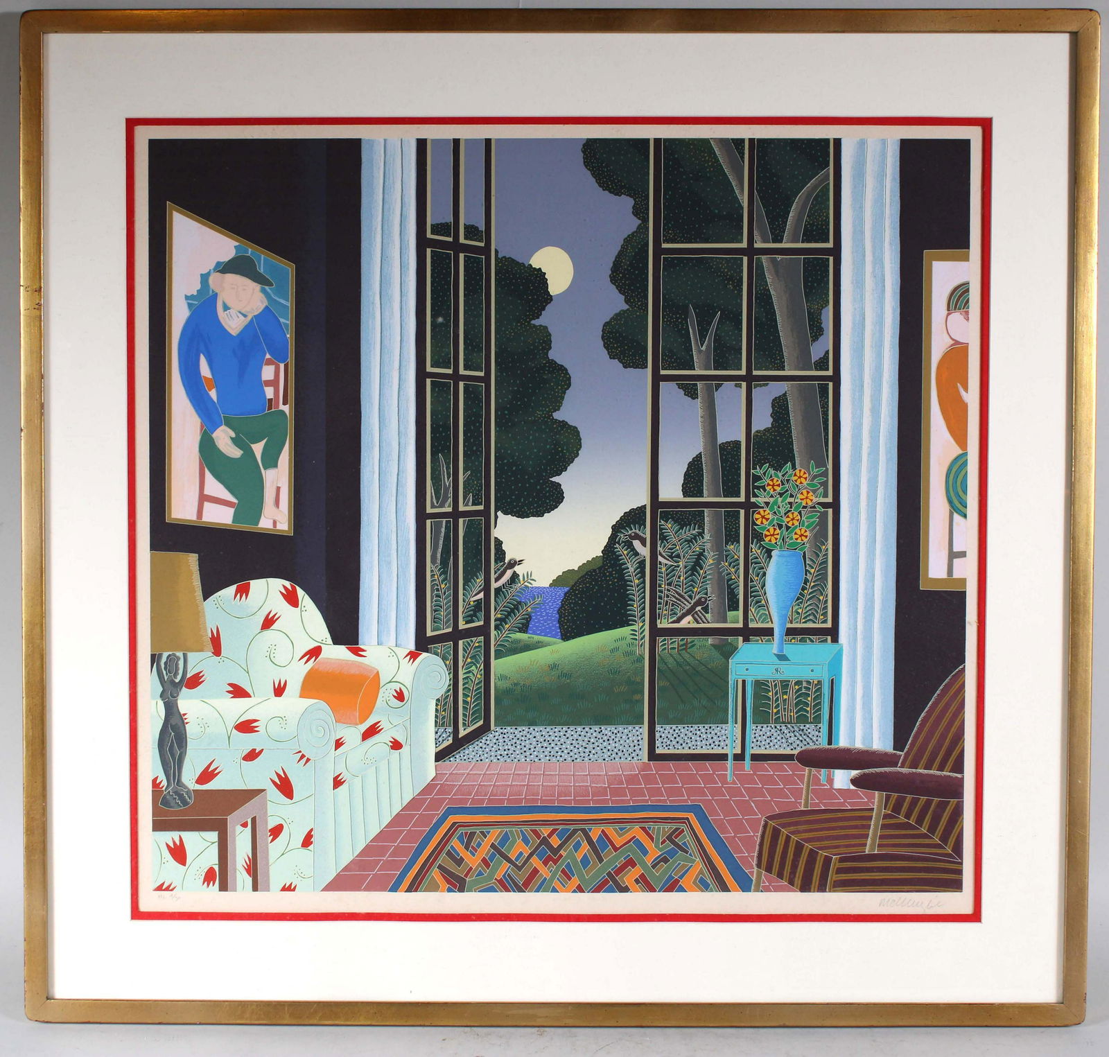 Thomas McKnight, Serigraph, 'Princeton' (1 of 10)