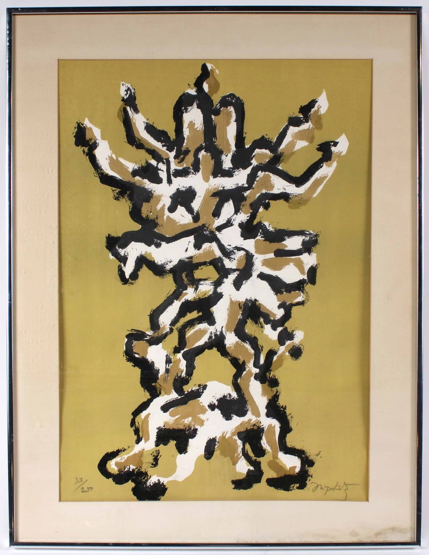 Jacques Lipchitz, Lithograph, 'Tree of Life' (1 of 7)