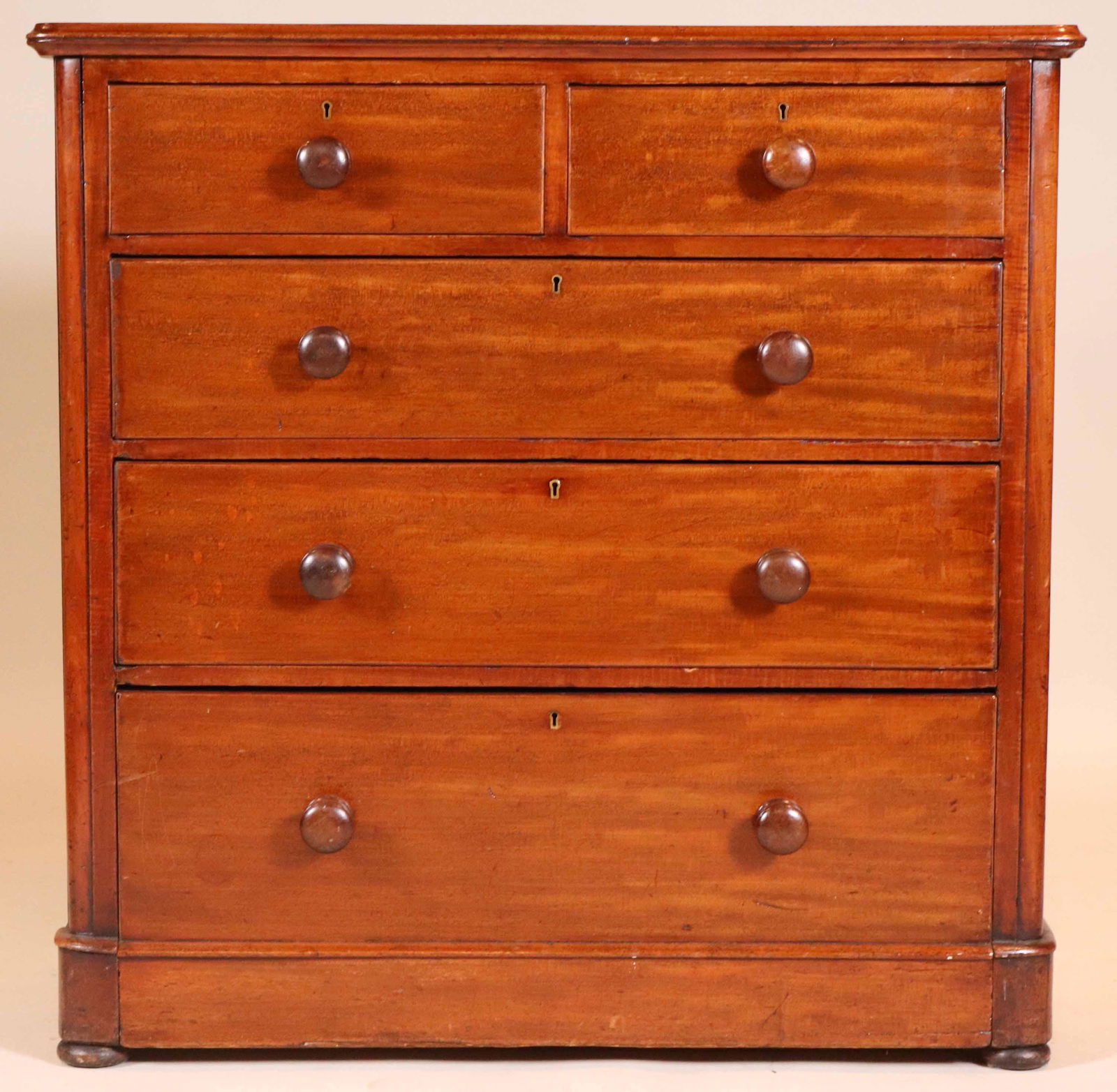 Victorian Mahogany Chest of Drawers (1 of 8)