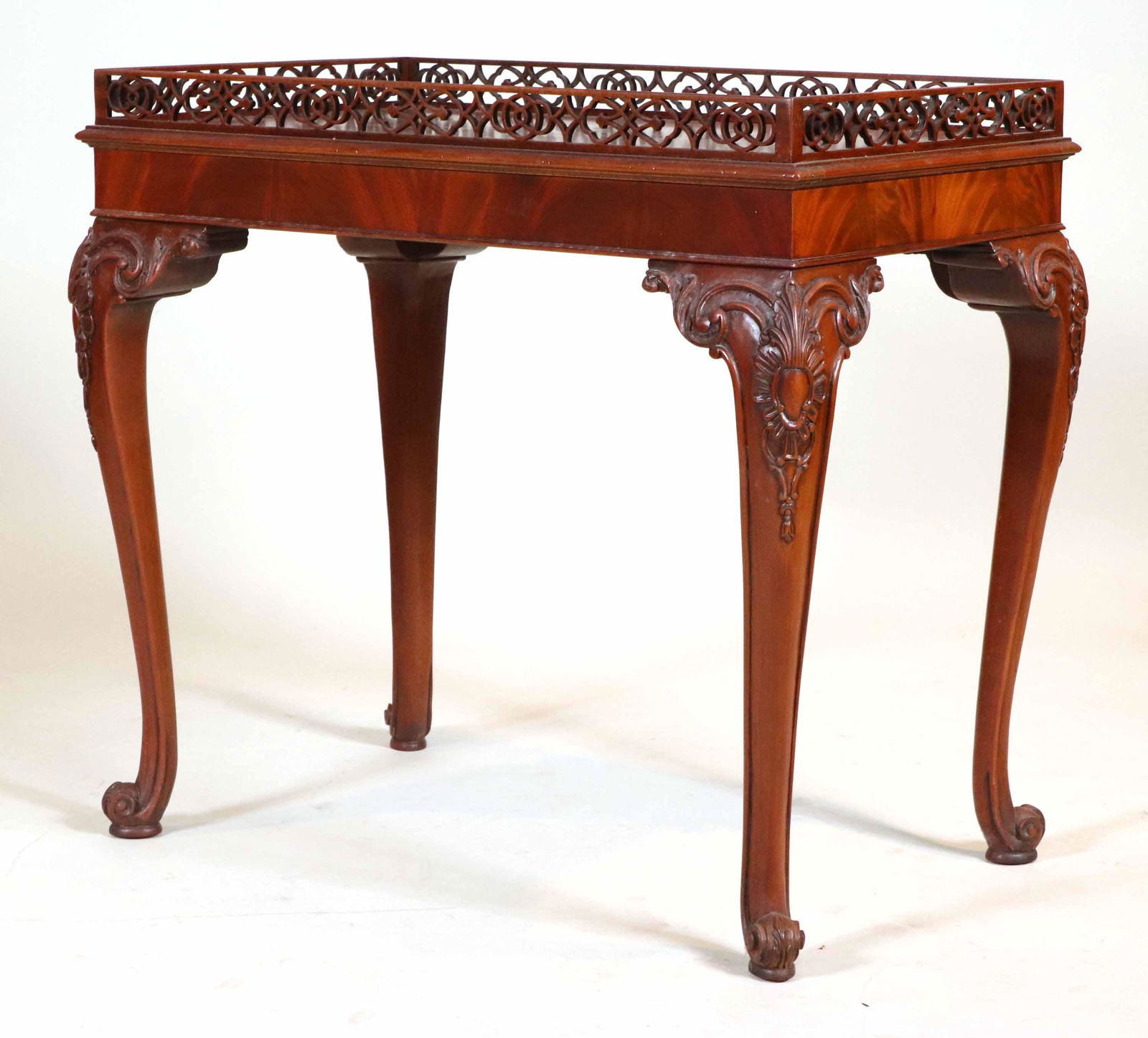 George III Style Mahogany Silver Table (1 of 9)